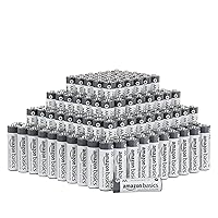 Amazon Basics 200-Pack AA Alkaline Industrial Batteries, 1.5 Volt, 5-Year Shelf Life