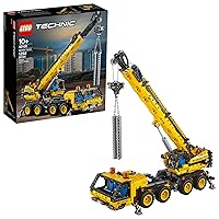 LEGO Technic Mobile Crane 42108 Building Kit, A Super Model Crane to Build for Any Fan of Construction Toys, New 2020 (1,292 Pieces)