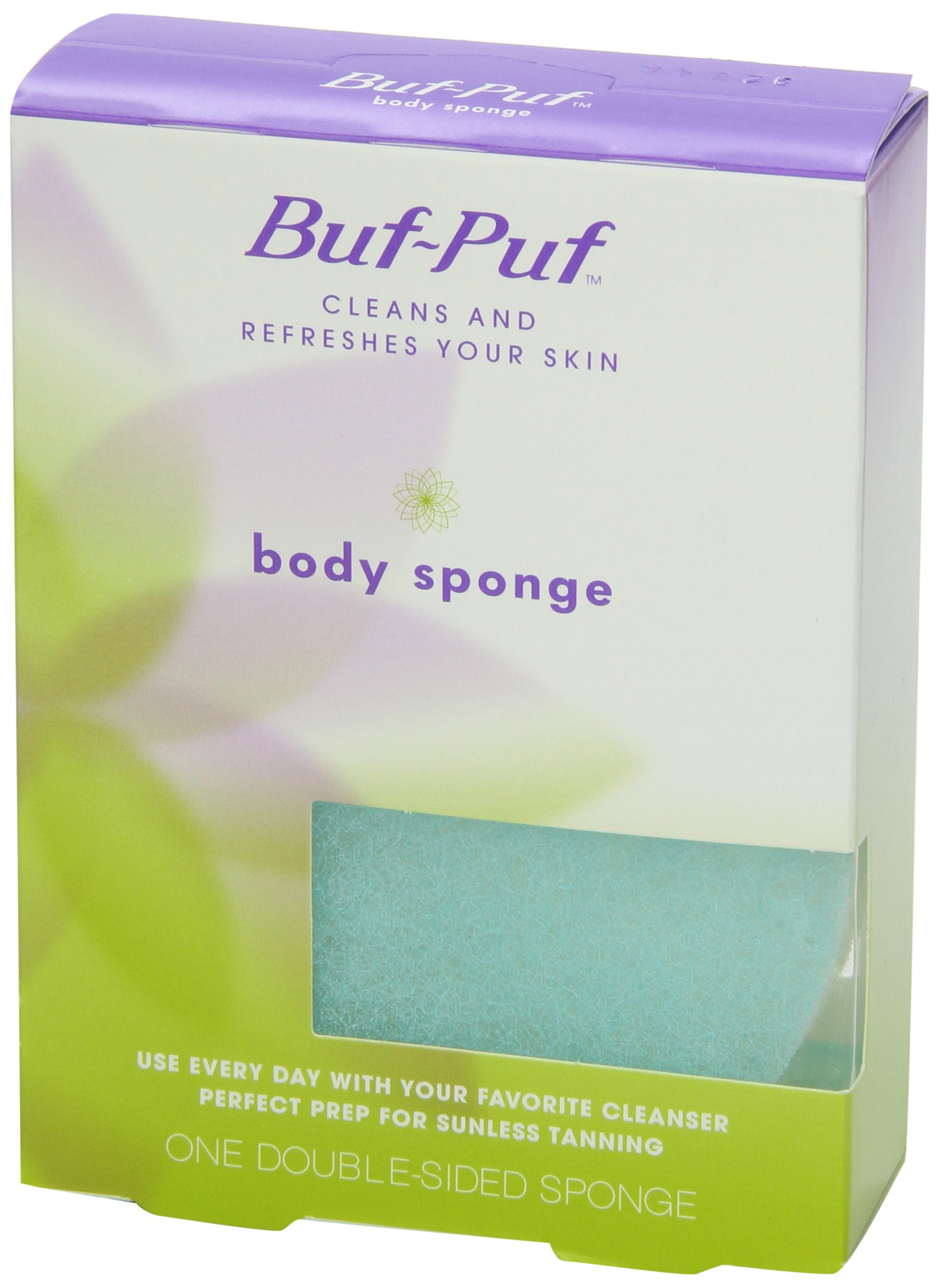 Buf-Puf Double-Sided Body Sponge 6 Pack