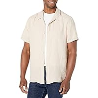 Velvet by Graham & Spencer Men's Mackie Short Sleeve Button Up