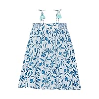 Hatley Girls' Batik Flowers Full Dress (Toddler/Little Big Kid)