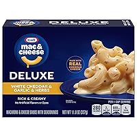 Kraft Deluxe White Cheddar & Garlic & Herbs Macaroni & Cheese Dinner (11.9 oz Box)