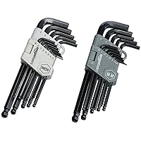 Amazon Basics Hex Key Allen Wrench 26 Set with Ball End