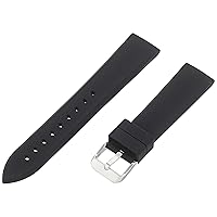 Hadley-Roma Men's MS3312RA 200 20-mm Genuine Silicone Diver Sport Watch Strap