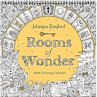 Johanna Basford 2024 Coloring Wall Calendar: Rooms of Wonder Johanna Basford 2024 Coloring Wall Calendar: Rooms of Wonder Calendar