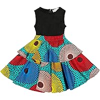 Girls African Print Dress Ankara Style Dresses