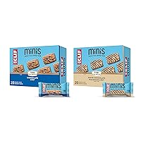 CLIF BARS - Mini Energy Bars - Chocolate Chip - 20 Count + CLIF BARS - Mini Energy Bars - White Chocolate Macadamia Nut - 20 Count