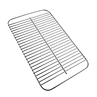 80631 Stainless Steel Grill Grate for Weber Go-Anywhere Charcoal and Gas Grill, Replaces 70211, 3634, 67195, 16