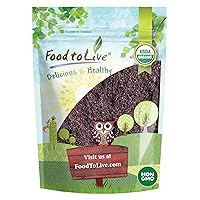 Food to Live Organic Maqui Berry Powder, 4 Ounces — Non-GMO, Raw, 100% Pure, Vegan Superfood, No Added Sugar, Bulk, Rich in Iron, Fiber and Antioxidant, Great for Juices, Drinks, and Smoothies.