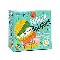 Professor PUZZLE Foodie Games - Burger Balance Stacking Game