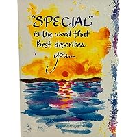 Blue Mountain Arts Greeting Card - Special Is the word that best describes you - CNB451