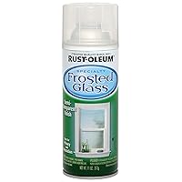 Rust-Oleum 342600 Frosted Glass Spray Paint, 11 oz, Frosted Glass(Packaging May Vary)