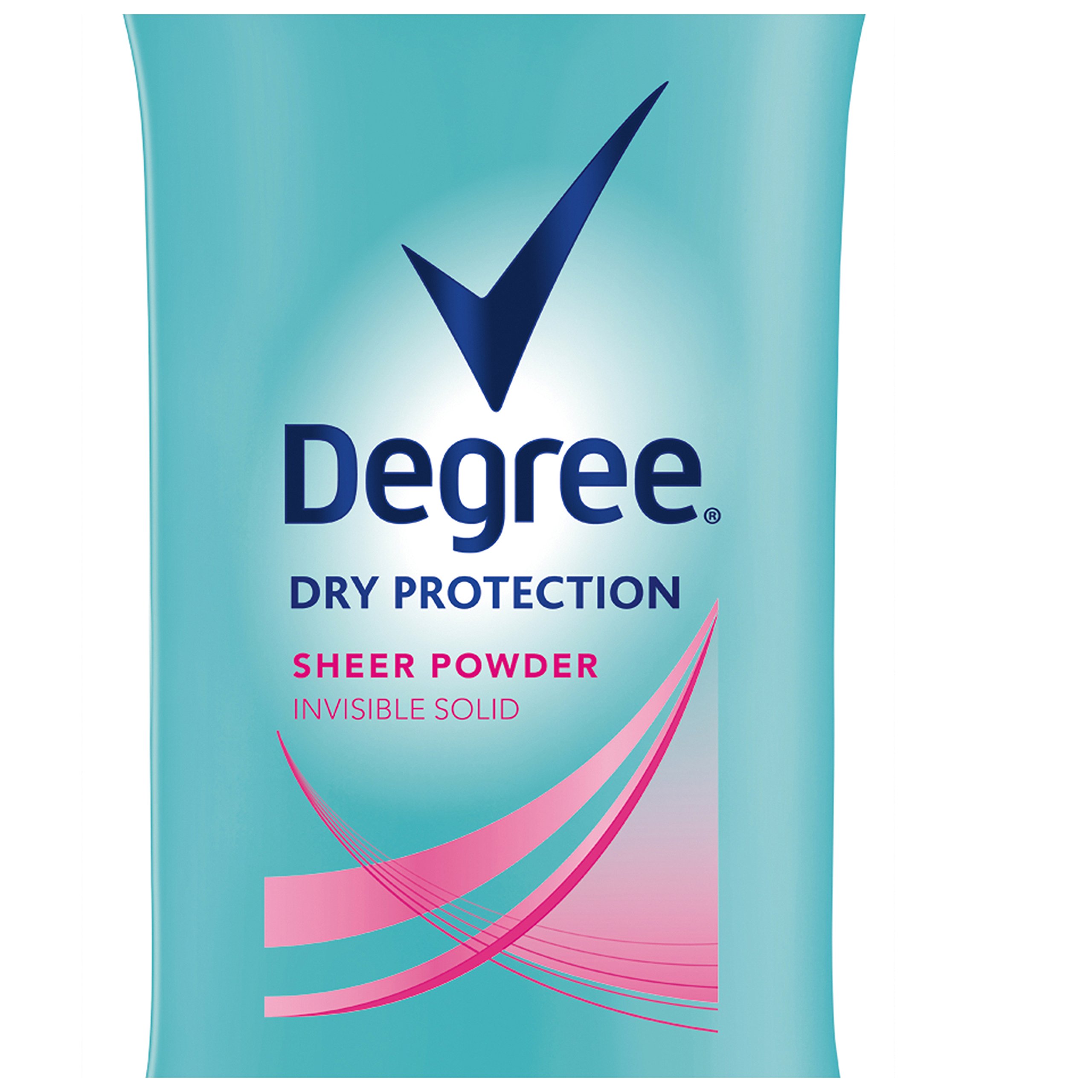 DEGREE Sheer Powder Antiperspirant Deodorant Stick, Blue, 2.6 Oz