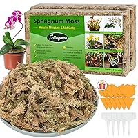5.3oz Natural Sphagnum Moss Orchid Potting Mix for Orchid