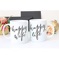 Set of 2 Funny Coffee Mugs Gift for Couples