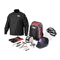 Lincoln Electric Intro Education Welding Gear Ready-Pak - Welding PPE & Tool Starter Kit - 13 Products - K4590-M