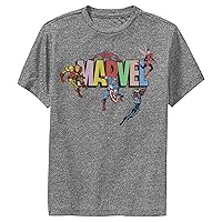 Marvel Kids' Logo Ensemble T-Shirt