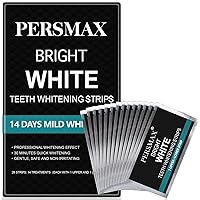 Teeth Whitening Strips, 14 Treatments 28 Strips & Teeth Whitening Strips for Sensitive Teeth 14 Treatments 28 Strips