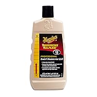 Meguiar’s Professional Swirl Remover M0916 - Remove Swirls & Scratches and Restore Shine & Gloss, Professional Results by Hand or Machine - Pro Grade Paint Cleaner, 16 Oz