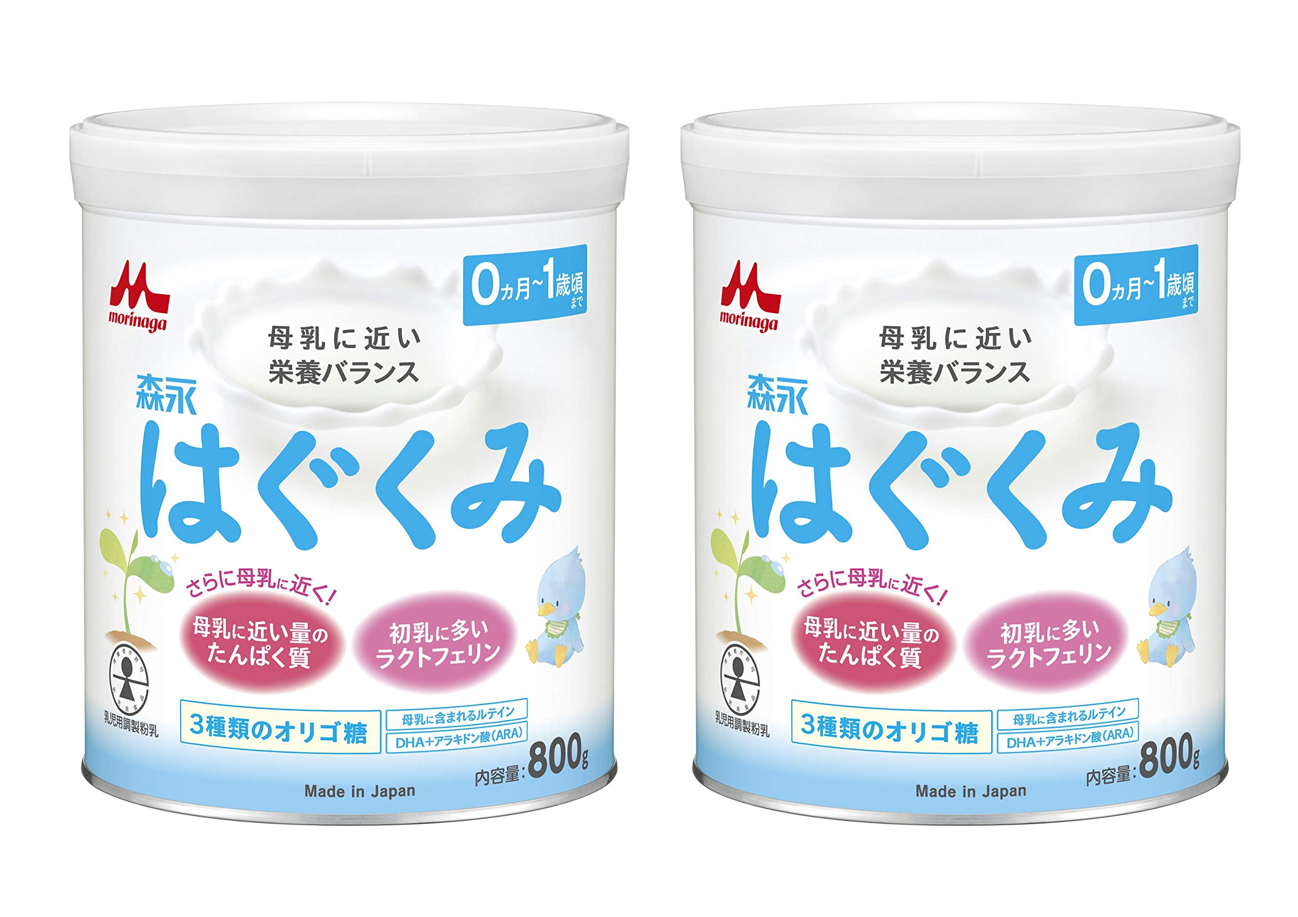 森永 はぐくみ 0〜1歳頃 粉ミルク 800g - 食事