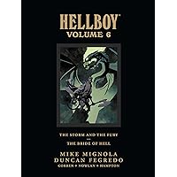 Hellboy Library Edition, Volume 6: The Storm and The Fury and The Bride of Hell (Hellboy, 6)