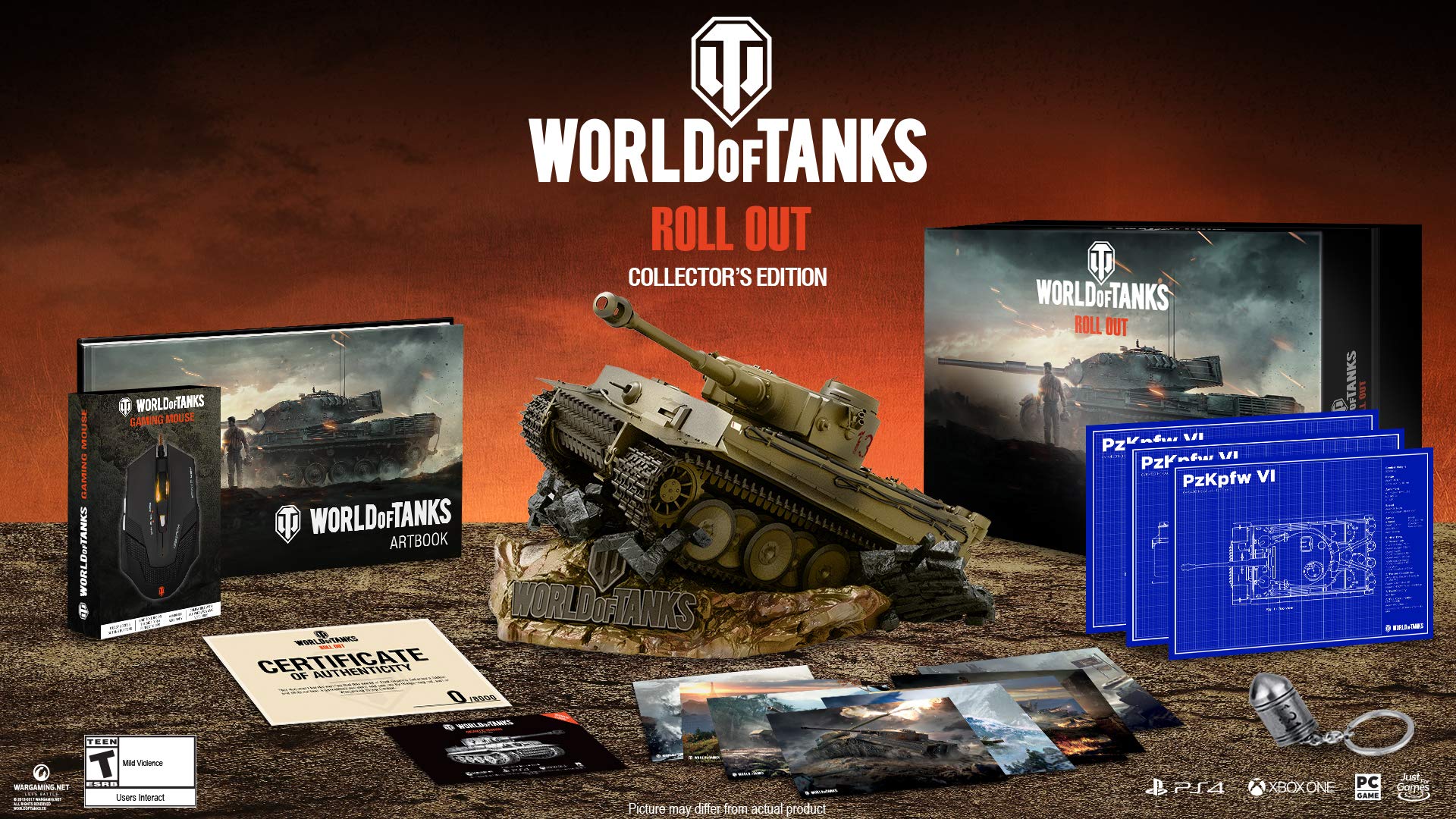The World of Tanks Roll Out Collector's Edition - Xbox One, PlayStation 4, Windows