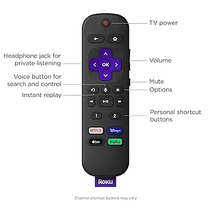 Roku Ultra 2020 | Streaming Media Player HD/4K/HDR, Bluetooth Streaming, andRoku Voice Remote with Headphone Jack and Personal Shortcuts, includes Premium HDMI Cable (Renewed)