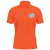 Custom Shirt Polo Men/Women Design Your Own T Shirt Personalized Text Logo Name Print Sports Golf Cotton Tee