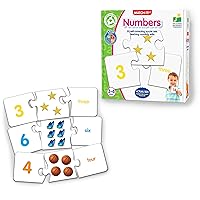 The Learning Journey: Match It! - Numbers - Self-Correcting Number & Counting Puzzles, Multicolor (116432)