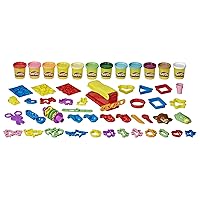 Play-Doh Ultimate Fun Factory, Great First Play-Doh Set Multipack Set for Kids 3 Years and Up, 47 Tools, 12 Non-Toxic Colors (Amazon Exclusive)