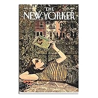 The New Yorker（14） Canvas Art Poster Picture Modern Office Family Bedroom Decorative Posters Gift Wall Decor Painting Posters 8x12inchs(20x30cm)