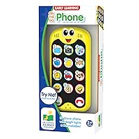 The Learning Journey Early Learning - On The Go Phone - Baby Cell Phone Toy - Toddler Toys & Gifts for Boys & Girls Ages 3 Months and Up - Award Winning Toys