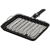 Pearl Metal HB-6035 Fish Grill, Ceramic, For Gas Stoves Only, Hot Grill