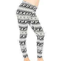STRETCH IS COMFORT Oh So Soft Youth Girls Prints Leggings