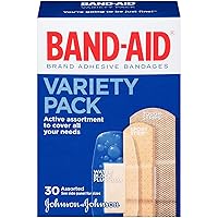BAND-AID Variety Pack 30 Each (Pack of 3)