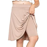 STRETCH IS COMFORT Girls A-Line Skirt with Built-in Shorts | Skort | Size 4-16