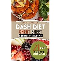 DASH DIET CHEAT SHEET: A SMART REFERNCE GUIDE: 14 DAYS OF EASY CARDIAC DIET RECIPES, MEAL PREP, GROCERY LIST AND USDA RECOMMENDED NUTRIENT SOURCES DASH DIET CHEAT SHEET: A SMART REFERNCE GUIDE: 14 DAYS OF EASY CARDIAC DIET RECIPES, MEAL PREP, GROCERY LIST AND USDA RECOMMENDED NUTRIENT SOURCES Kindle Paperback