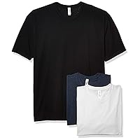 Men's CVC Crew Neck Short Sleeve T-Shirt (Pack of 3)
