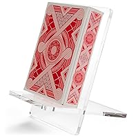 BBG Acrylic Playing Card Deck Display Stand - Great for Displaying Collector Decks!