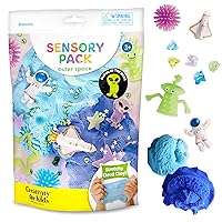 Creativity for Kids Sensory Pack: Outer Space - Toddler Activities and Sensory Bin Filler, Space Toys and Gifts for Kids, Sensory Toys for Toddlers 3-4+