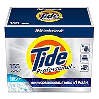 Tide Professional Commercial Powder Laundry Detergent, 155 loads, 197 oz, For Business Use