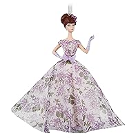 Hallmark Keepsake Christmas Ornament 2020, Barbie Violette, Porcelain and Fabric (4999QK1324)