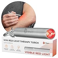 Mini 3.5 in Red Light Therapy for Body, Joints & Muscles - Portable Pocket Sized Red Light Therapy Device - Led Red Light Therapy for Face & Body