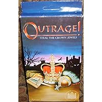 Outrage! Steal the Crown Jewels - The Official Tower of London Board Game - Travel Version