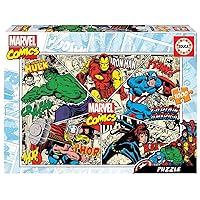 Educa 18498 Comics Heroes Marvel Puzzle, 1000 Pieces, Multicoloured