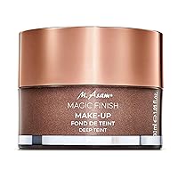 M. Asam Magic Finish Deep Teint Make-Up Mousse (1.01 Fl Oz) – 4in1 Primer, Foundation, Concealer & Powder With Buildable Coverage, Hides Redness And Dark Spots, Vegan, For Deeper Skin Tones