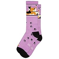 Gumball Poodle Novelty Gift Socks for Men, Women and Teens, Cool Crew Socks (Made in the USA)
