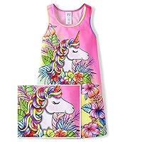 The Children's Place Girls' Single Short Sleeve Nightgowns