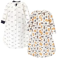 Hudson Baby Unisex BabyPremium Quilted Long Sleeve Sleeping Bag and Wearable Blanket