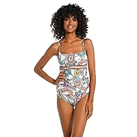 La Blanca Women's Lingerie Strap Tankini Swimsuit Top